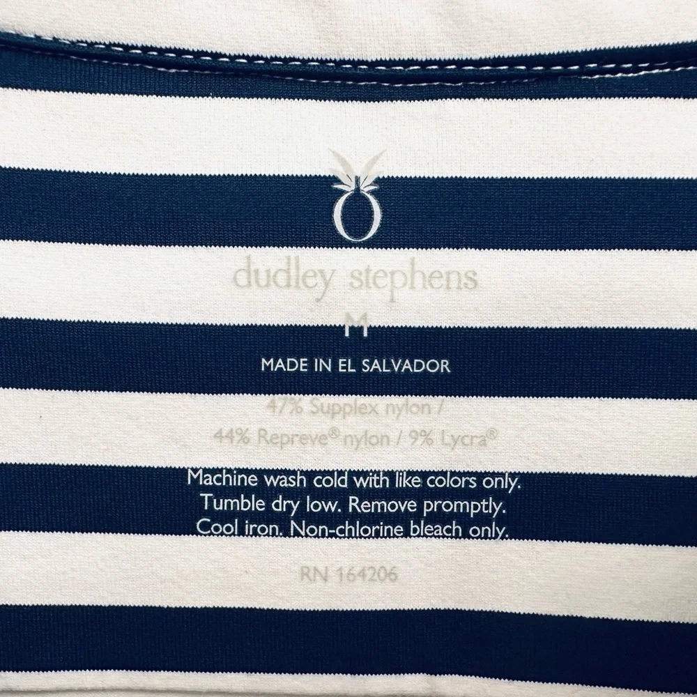 Dudley Stephens Sconset Maxi Dress in Navy & White - Picture 8 of 8